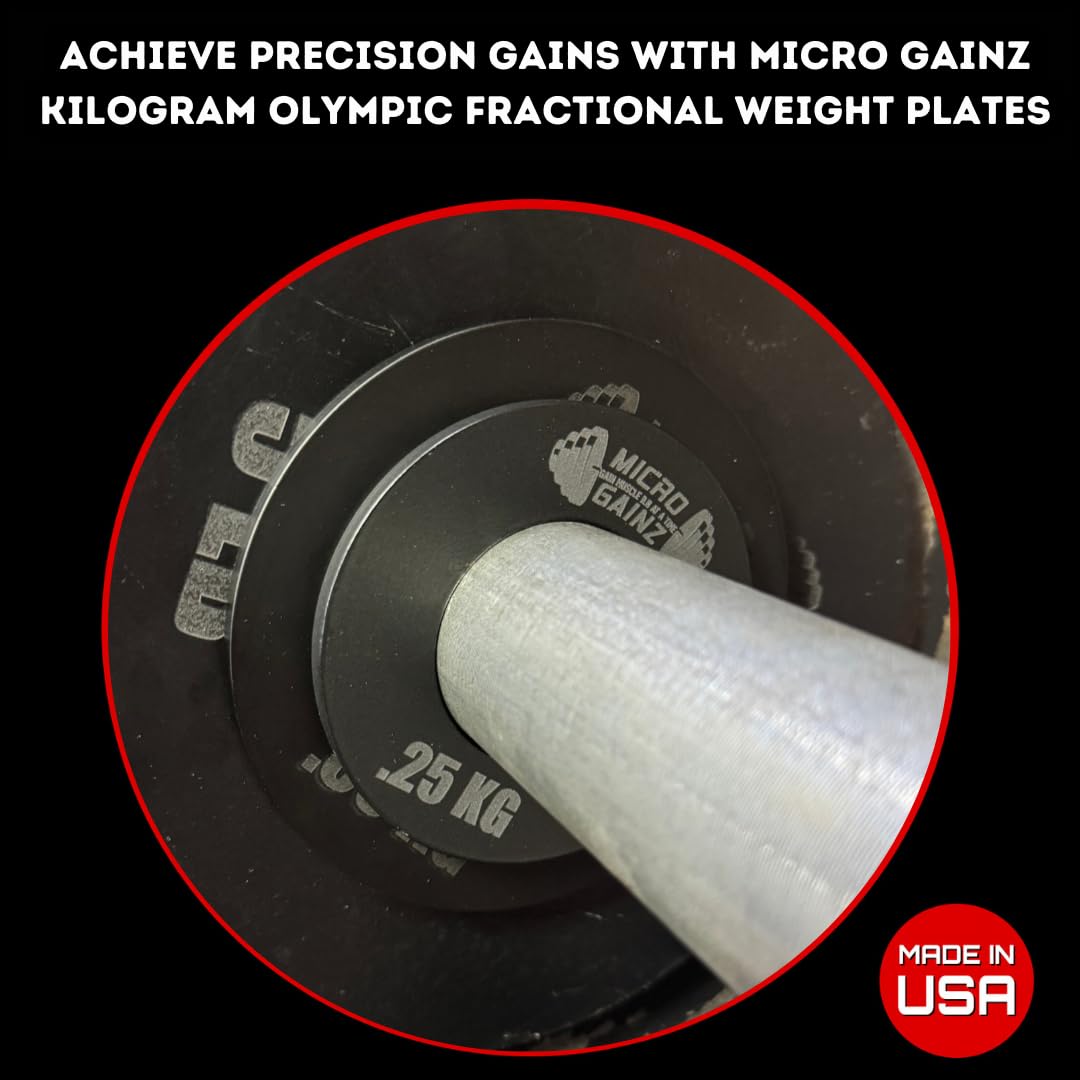 Amazon.co.jp: Micro Gainz オリンピック キログラム 分数重量プレート